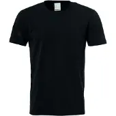 Uhlsport Essential Pro Short Sleeve T-shirt Noir 13-14 Years Enfants