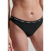 Superdry Bas de bikini 'Code' noir / blanc