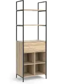 Vicco Armoire à vêtements Enya Bois 60x180cm avec tiroir, Model 50126