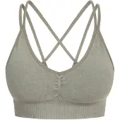 SMILODOX Haut de sport olive / blanc