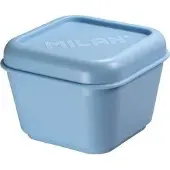 Milan Lunchbox 0,33l bleu carré, Lunch box, Bleu
