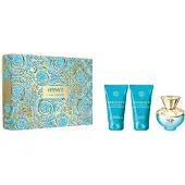 Versace Dylan Turquoise Pour Femme set eau de toilette spray 50ml + gel corporel 50ml + gel douche 50ml