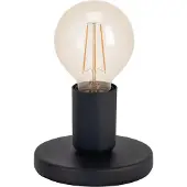 Eglo Lampe de table LED Pozello en acier, noir