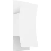 Eglo Applique murale LED pour l'extérieur Montarello, applique murale d'extérieur, lampe d'extérieur avec commutateur DIP, métal blanc, blanc chaud, blanc neutre, blanc froid, IP44