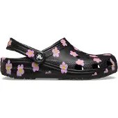 Crocs Classic Flower Clogs Noir EU 29-30 Enfants