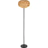 Eglo Lampadaire en rotin Sheldon Ø 38cm