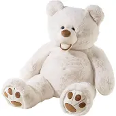 Heunec Schlenker Ours au format XL brun clair - Teddy