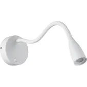 Eglo Applique murale LED Olivandino, lampe de lecture à col de cygne pour montage mural, lampe de chevet murale avec interrupteur, applique murale pour chambre à coucher, blanc chaud