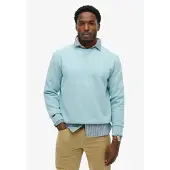 Superdry pour homme. M2013751A Sweat-shirt Essential Logo bleu (S), Casuel, Coton