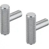 Blomus ROF Zylindrischer Aufhänger, matter Stahl, 2 Stück (2x)