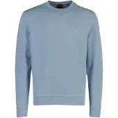 BOSS Sweat en molleton de coton avec patch logo