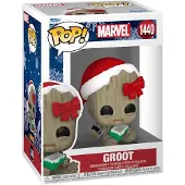 Funko POP! Pop! Marvel - Groot z Prezentem Figurki Winylowej - Oficjalny Produkt
