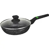 Bollire DEEP PAN VENEZIA 24CM BR1009, Grille-pain, Noir