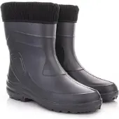 Lemigo Bottes en caoutchouc Thermo EVA pour femmes, très légères Jessy (carbone, 41 UE)