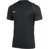 Nike Hommes, T-shirt de sport, schwarzes Herren-T-Shirt der Akademie (M), Noir, M