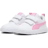 Puma Courtflex V3 V Trainers Blanc,Rose EU 25 Enfants