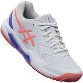 Asics Gel-dedicate 8 Padel Shoes Blanc EU 41 1/2 Femme