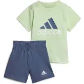 Adidas Ensembles de survêtement I BL CO T SET garcons - Vert - 9 / 12 mois