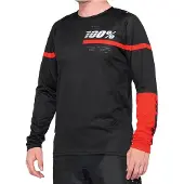 100% Hommes, Maillot de cyclisme, R-Core DH (XXL), Rouge, XXL