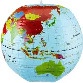 Brak danych Globe terrestre 50 cm - Monde, ballon