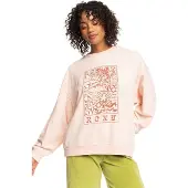 Roxy Take Your Place C Sweatshirt Rose M Femme