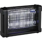 Noveen Ikn20 2x10w Electric Insect Catcher Argenté
