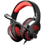 SPIRIT OF GAMER - Pro H3 - Casque de jeu avec câble - Compatible avec consoles, smartphones, tablettes, PC, Mac - Son stéréo - Housse en similicuir - Microphone rétractable et flexible