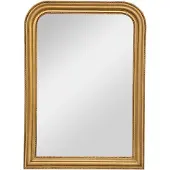 Atmosphera Miroir Adèle avec moulures dorée - 103 x 74 cm