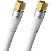 OEHLBACH SL Câble SAT (F-PLUG) 3.0m Blanc