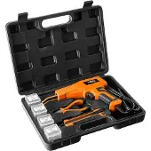Neo Tools Machine à souder les plastiques 50W, 200 pièces d'agrafeuse chaude machine à souder, avec couteau à encliqueter 9 mm, pince latérale de précision 110 mm et valise