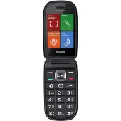 Brondi Raptor Dual SIM Elderly Phone 2.8" Clamshell Noir et Orange