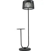 Leco Stehlampe mit Ablagetisch anthrazit