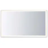 Duravit L-Cube Miroirs avec éclairage, angulaires, 1200x700x67mm, blanc aluminium mat, LC7383018180000