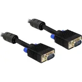 DeLOCK 3m VGA Câble VGA VGA (D-Sub) Noir