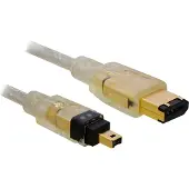 DeLOCK Firewire Kabe 6 broches - Type : IEEE 1394A / IEEE 1394 - Firewire mâ
