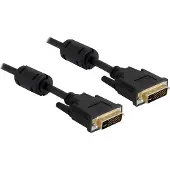 DeLOCK Câble DVI DVI(24+5) -> DVI(24+5) St/St 2.00m Or