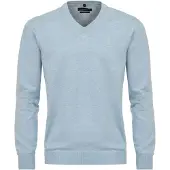Casamoda Pull Col V Clair Bleu clair Bleu taille M