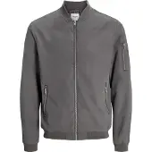 Jack & Jones Erush Plus Size Bomber Jacket Gris 3XL Homme Gris 3XL