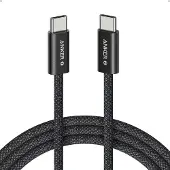 Anker Câble Zolo USB-C vers USB-C, 240 W, tressé, 1 m, noir