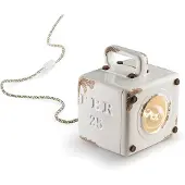 FERROLUCE Industrial lampe de table rétro avec interrupteur