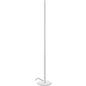 Ideal Lux Lampadaire contemporain Look contemporain Aluminium Blanc Led 24W 3000K Ip20