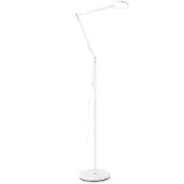 Ideal Lux Futura Lampadaire moderne Aluminium-Matériaux plastiques Blanc Led 12,5W 4000K