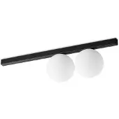 Ideal Lux Plafonnier contemporain Binomio Metal Black 2 Lucig9 4W 3000K Ip20