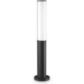Ideal Lux 322261 OUTDOOR ETERE Lampadaire/mât d'éclairage LED d'extérieur, V605 mm, 9,5 W, 1150/850 lm, 3000 K, IP44, noir