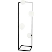 Ideal Lux Lampadaire Industriel-Minimal Coin Métal Noir 5 Lumières G9 3W 3000K Lumière Chaude