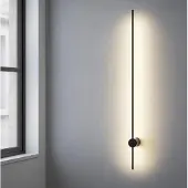 Ideal Lux Applique murale 340999 ESSENCE LED 12 W 1 300/800 lm 2 700 K, noire