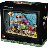 LEGO ICONS Aquarium tropical, Set de construction, 18 ans/ans, Plastique, 4154 pièces, 6,75 kg