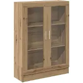 vidaXL Bibliothèque chêne artisanal 82,5x30,5x115 cm bois d'ingénierie