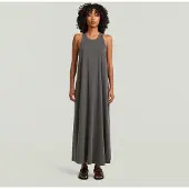 G-Star D28944-b059 Sleeveless Dress Gris S Femme