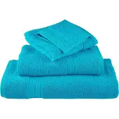 vidaXL Serviettes d'invité de qualité supérieure SOLUND 4 pcs